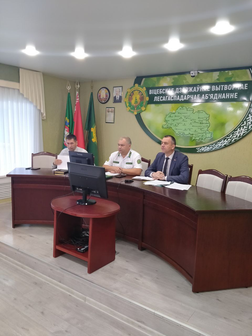 Сегодня в Витебском ГПЛХО проходит производственное совещание с директорами лесхозов области