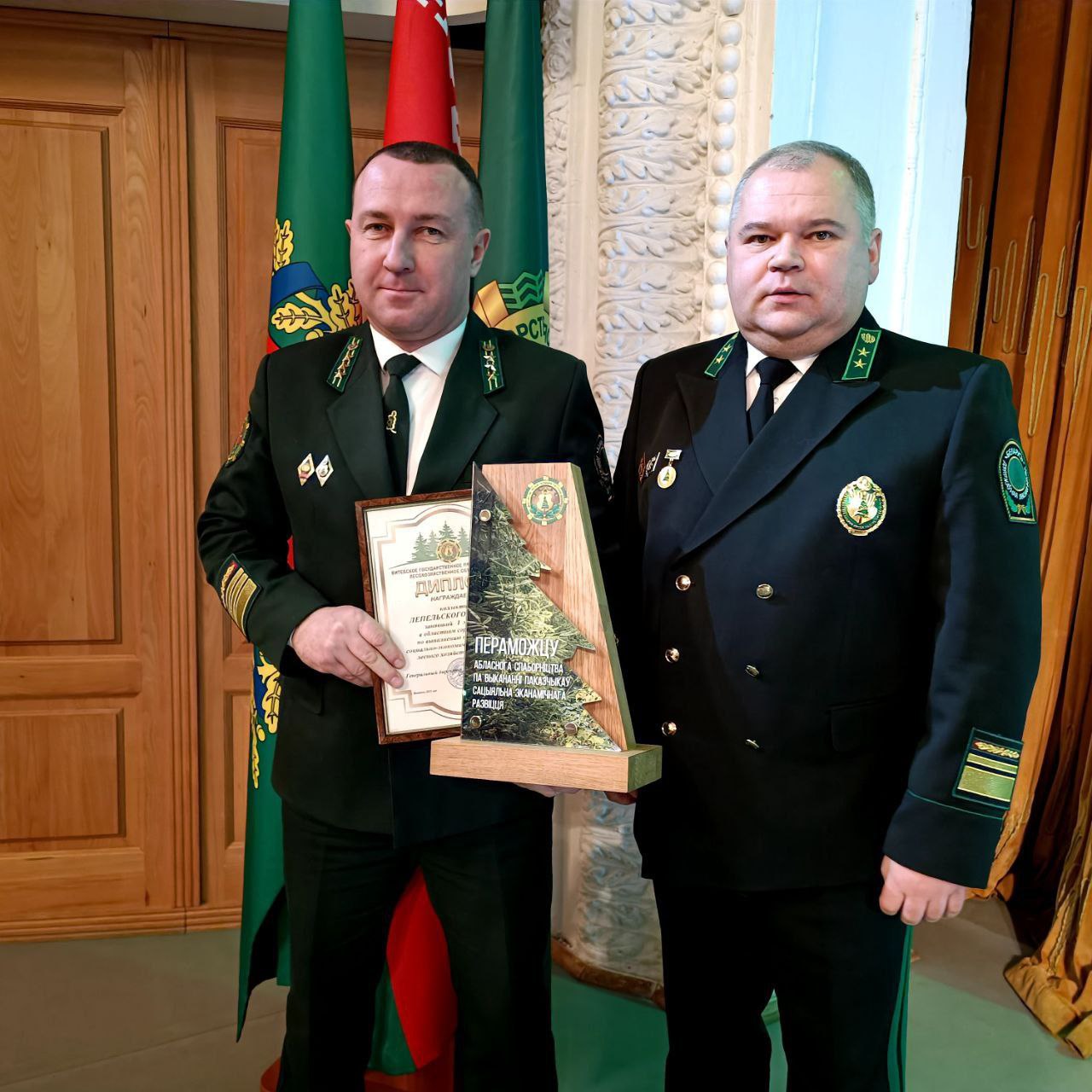 ЛЕПЕЛЬСКИЙ ЛЕСХОЗ СНОВА ЛУЧШИЙ 