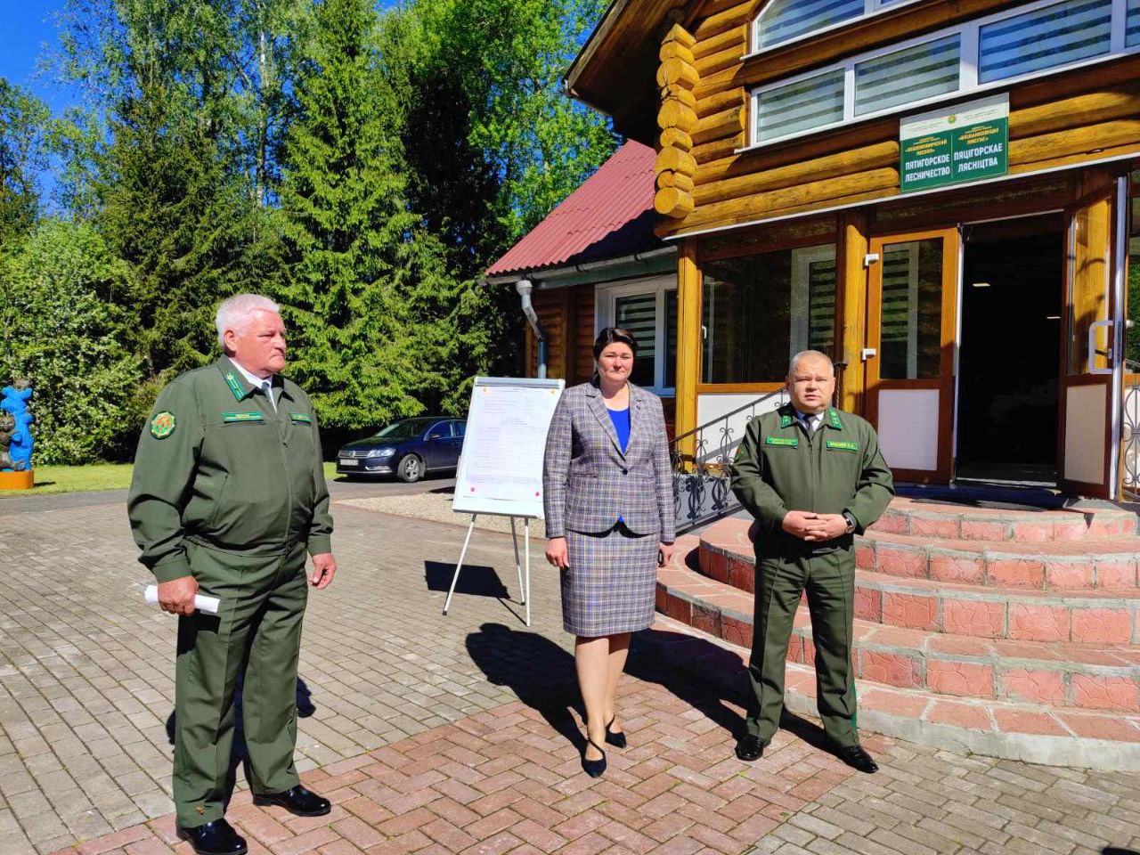  Сегодня проходит выездное заседание коллегии Витебского ГПЛХО! 