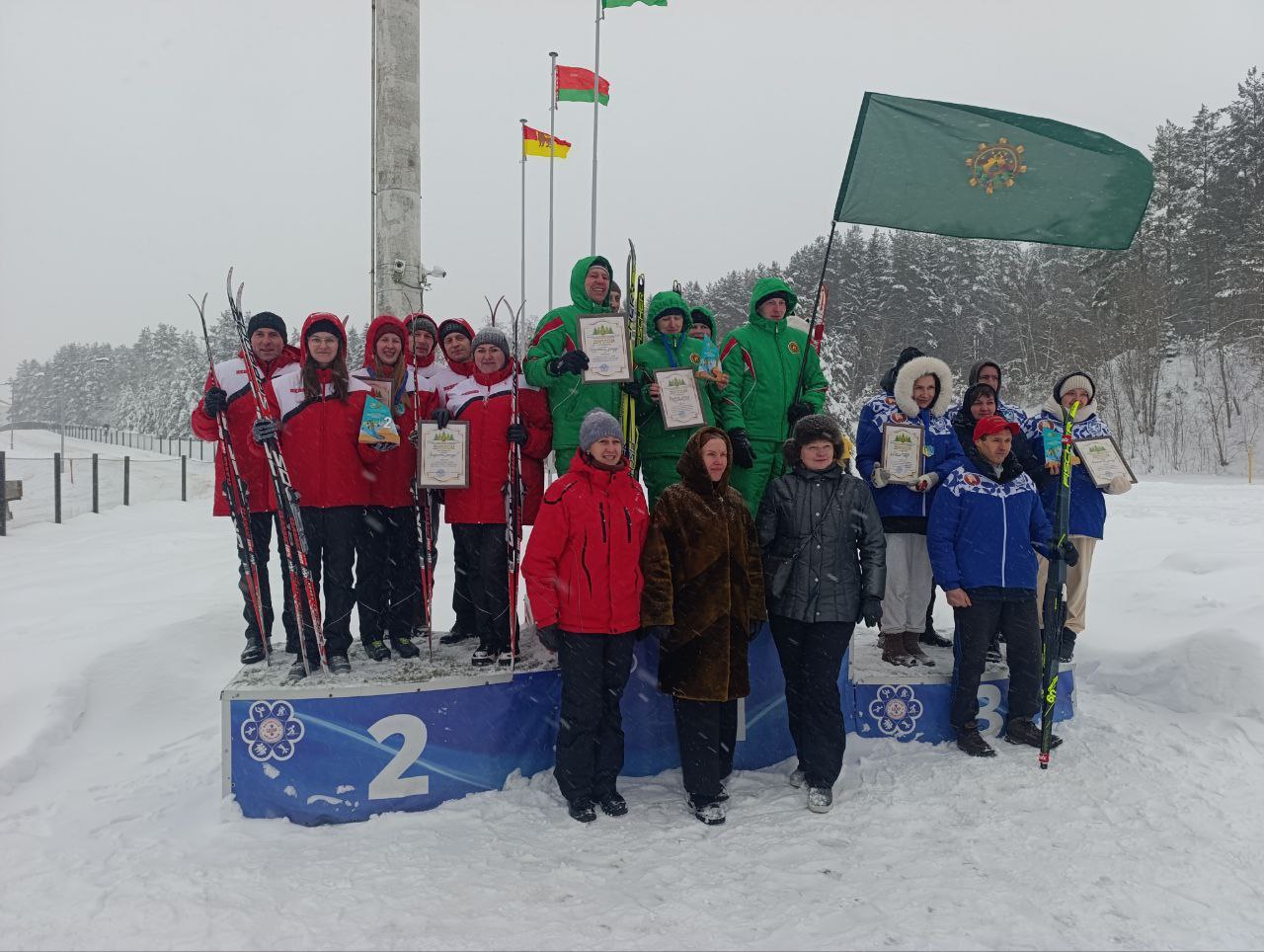  Областная спартакиада по лыжным гонкам среди коллективов лесхозов! 2025