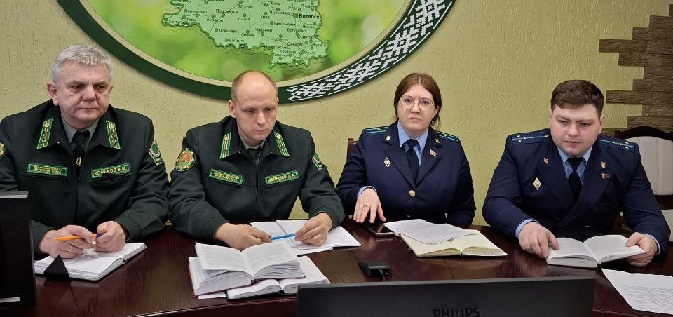 Ведение административного процесса должностными лицами государственной лесной охраны