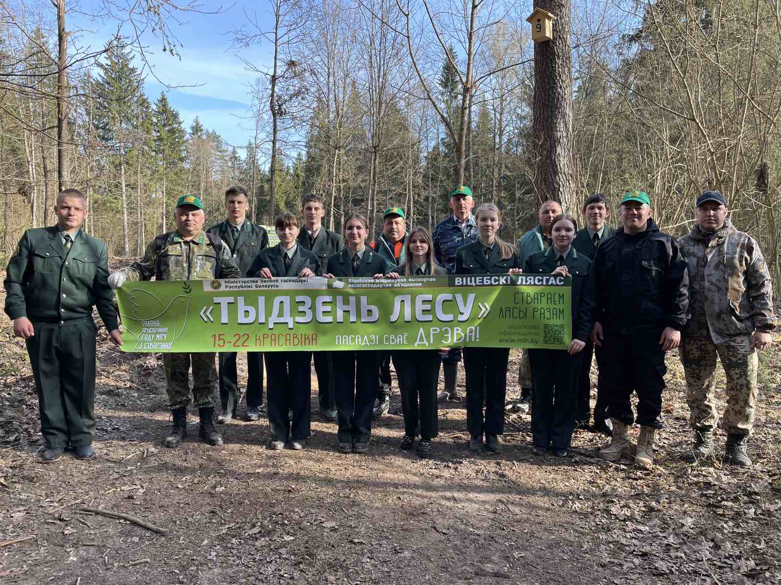 Лес любить, растить, беречь!